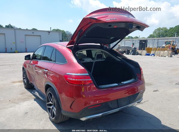4JGED6EB1HA059941 2017 MERCEDES-BENZ AMG GLE 43 COUPE Red Tył lewy