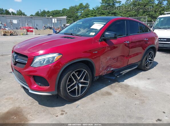 4JGED6EB1HA059941 2017 MERCEDES-BENZ AMG GLE 43 COUPE Red Przód lewy