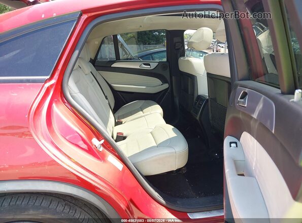 4JGED6EB1HA059941 2017 MERCEDES-BENZ AMG GLE 43 COUPE Red Widok naklejki z numerem VIN