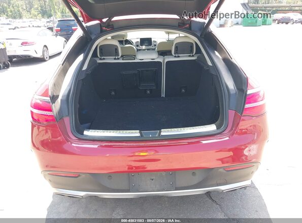 4JGED6EB1HA059941 2017 MERCEDES-BENZ AMG GLE 43 COUPE Red 