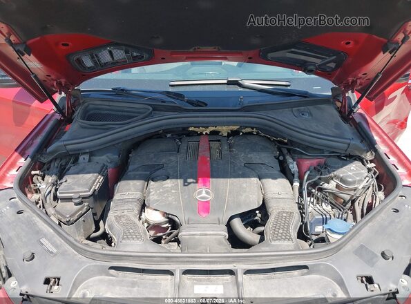 4JGED6EB1HA059941 2017 MERCEDES-BENZ AMG GLE 43 COUPE Red Widok z tyłu