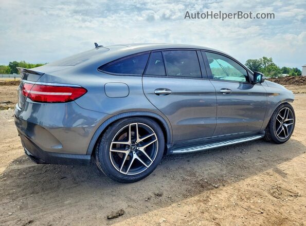 4JGED6EB1KA134452 2019 MERCEDES-BENZ GLE Gray Tył prawy