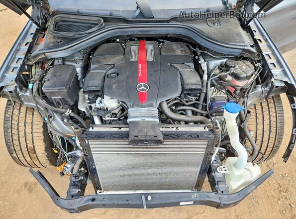 4JGED6EB1KA134452 2019 MERCEDES-BENZ GLE Gray Widok komory silnika