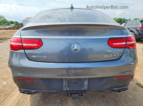 4JGED6EB1KA134452 2019 MERCEDES-BENZ GLE Gray Widok z tyłu