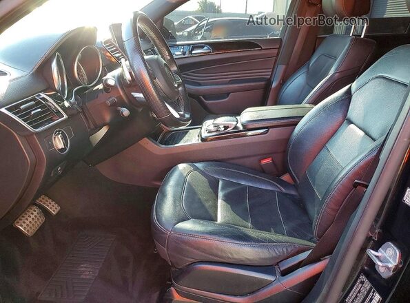 4JGED6EB1KA140767 2019 MERCEDES-BENZ GLE Black Front interior view