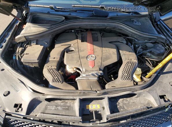 4JGED6EB1KA140767 2019 MERCEDES-BENZ GLE Black Engine compartment view