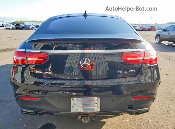 4JGED6EB1KA140767 2019 MERCEDES-BENZ GLE Black Rear view