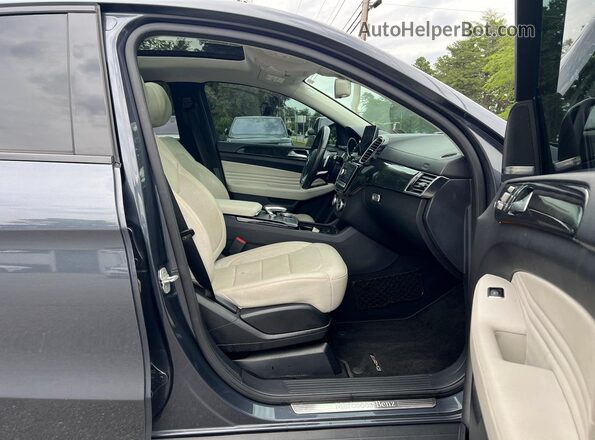 4JGED6EB2GA034142 2016 MERCEDES-BENZ GLE Gray Widok z przodu