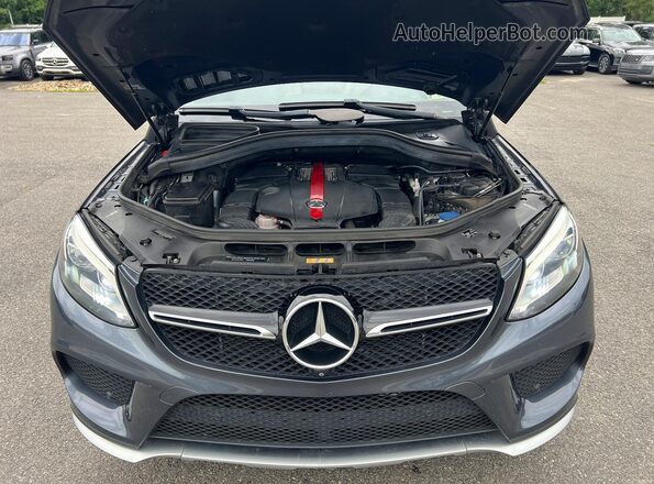 4JGED6EB2GA034142 2016 MERCEDES-BENZ GLE Gray Widok deski rozdzielczej