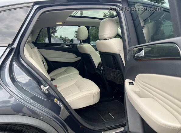4JGED6EB2GA034142 2016 MERCEDES-BENZ GLE Gray Widok z tyłu