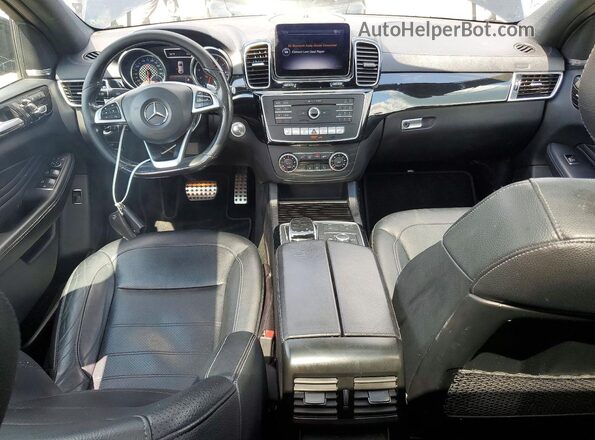 4JGED6EB2JA103855 2018 MERCEDES-BENZ GLE Black Вид панелі приладів