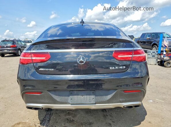 4JGED6EB2JA103855 2018 MERCEDES-BENZ GLE Black Вид ззаду