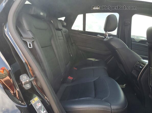 4JGED6EB2JA103855 2018 MERCEDES-BENZ GLE Black Вид задньої частини салону