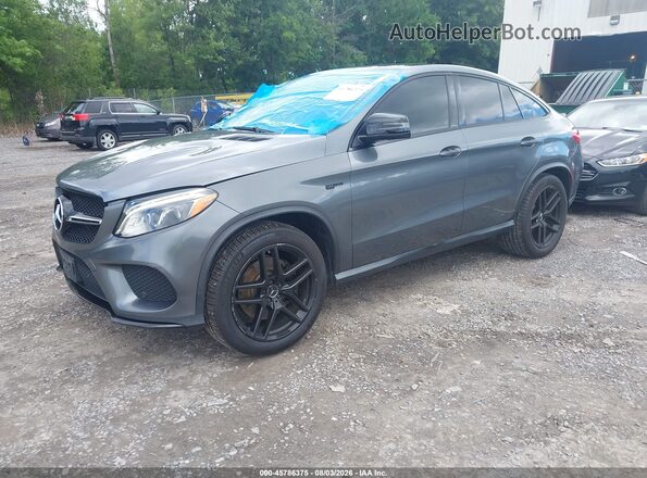 4JGED6EB2KA153317 2019 MERCEDES-BENZ AMG GLE 43 COUPE Gray წინა მარცხენა ხედი სამი მეოთხედიდან