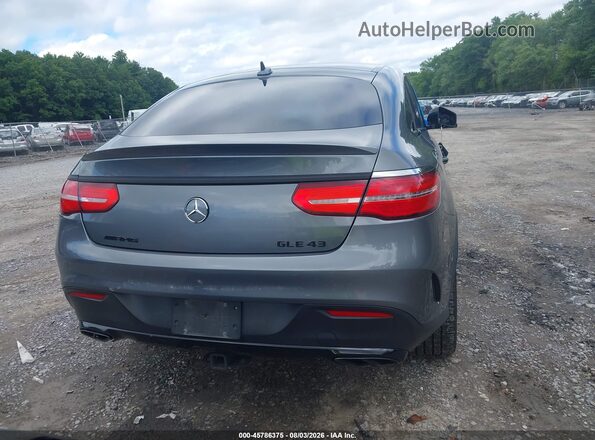4JGED6EB2KA153317 2019 MERCEDES-BENZ AMG GLE 43 COUPE Gray 