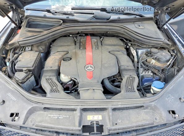 4JGED6EB3GA022405 2016 MERCEDES-BENZ GLE Gray Widok komory silnika