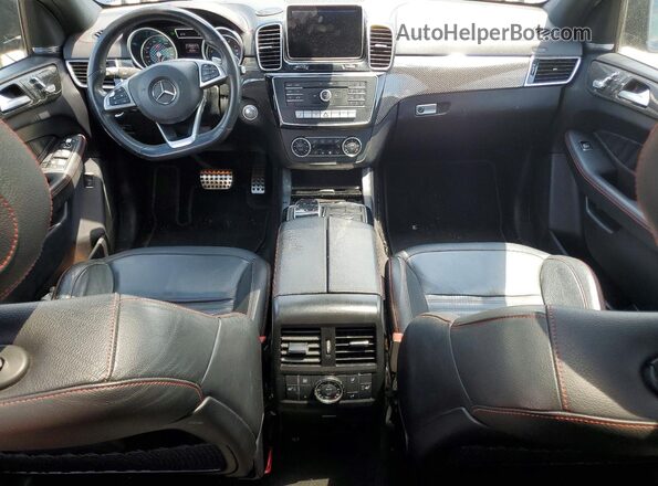 4JGED6EB3GA022405 2016 MERCEDES-BENZ GLE Gray Widok deski rozdzielczej
