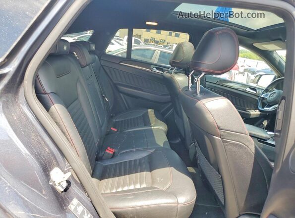 4JGED6EB3GA022405 2016 MERCEDES-BENZ GLE Gray Widok wnętrza z tyłu