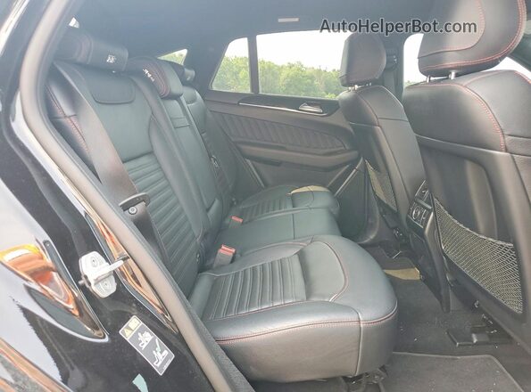4JGED6EB3JA091067 2018 MERCEDES-BENZ GLE Black Rear interior view