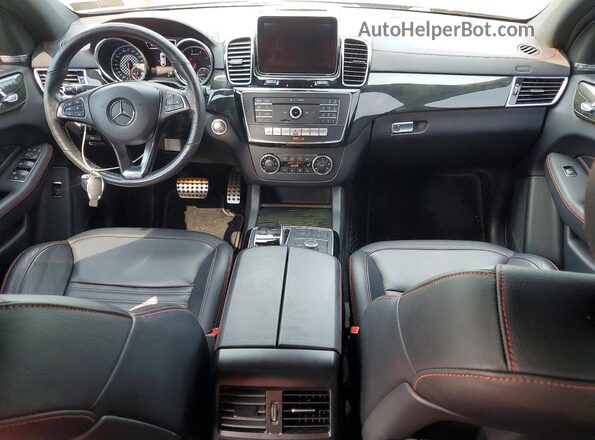 4JGED6EB3JA091067 2018 MERCEDES-BENZ GLE Black Dashboard view