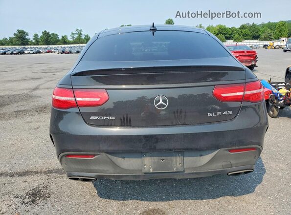 4JGED6EB3JA091067 2018 MERCEDES-BENZ GLE Black Rear view
