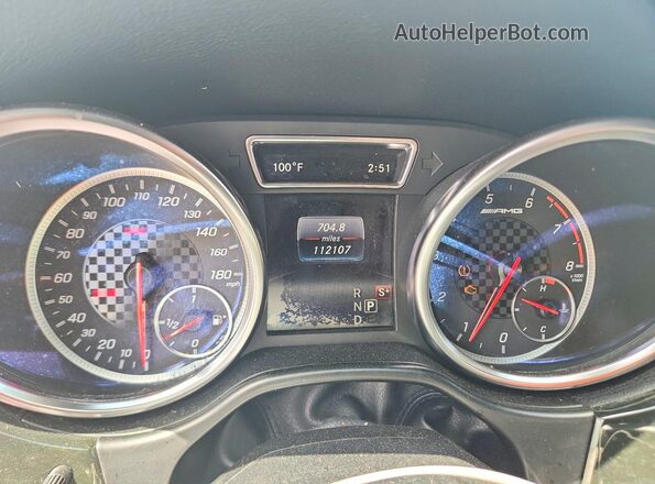 4JGED6EB4KA134364 2019 MERCEDES-BENZ GLE Black Widok zestawu wskaźników