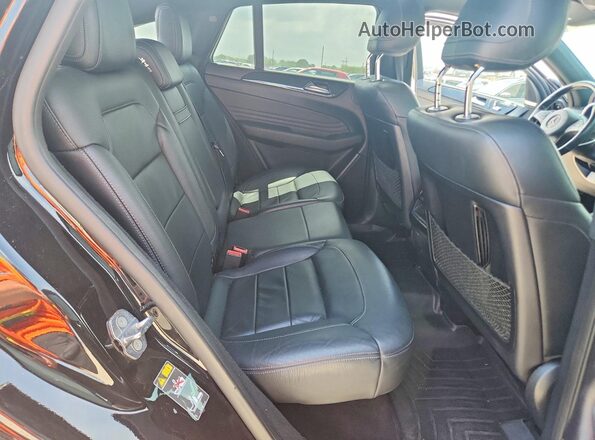 4JGED6EB4KA134364 2019 MERCEDES-BENZ GLE Black Widok wnętrza z tyłu