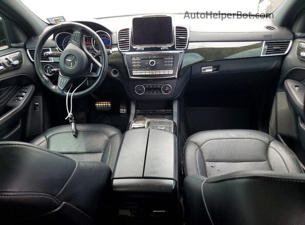 4JGED6EB5KA151593 2019 MERCEDES-BENZ GLE Black Dashboard view