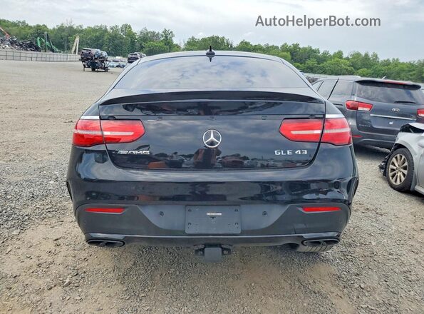 4JGED6EB5KA151593 2019 MERCEDES-BENZ GLE Black Rear view