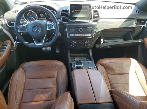 4JGED6EB6GA020261 2016 MERCEDES-BENZ GLE Black Widok deski rozdzielczej