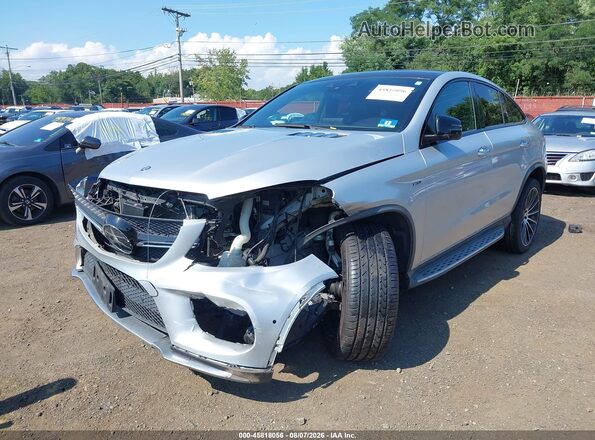 4JGED6EB6GA044141 2016 MERCEDES-BENZ GLE 450 AMG COUPE Silver Դիմացի տեսք