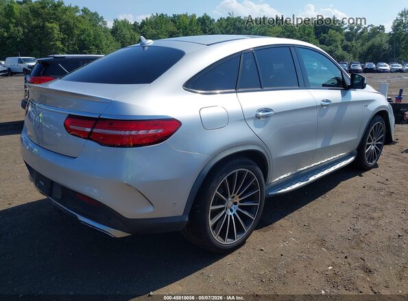 4JGED6EB6GA044141 2016 MERCEDES-BENZ GLE 450 AMG COUPE Silver Հետևի աջ