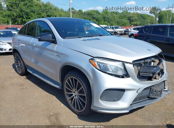 4JGED6EB6GA044141 2016 MERCEDES-BENZ GLE 450 AMG COUPE Silver 