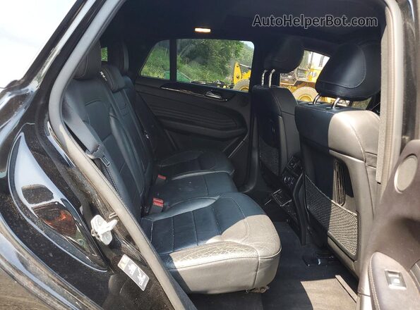 4JGED6EB6JA098420 2018 MERCEDES-BENZ GLE Black Вид задньої частини салону