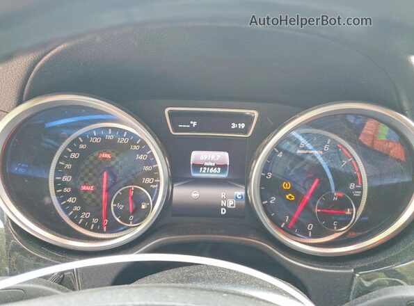 4JGED6EB6JA098420 2018 MERCEDES-BENZ GLE Black Вид щитка приладів