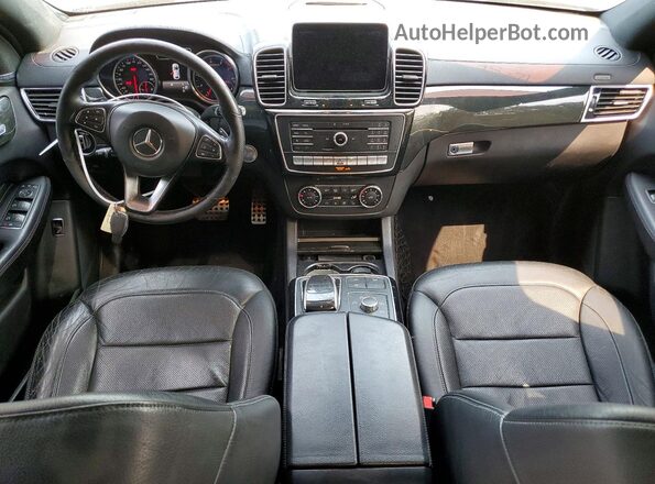 4JGED6EB6JA098420 2018 MERCEDES-BENZ GLE Black Вид панелі приладів