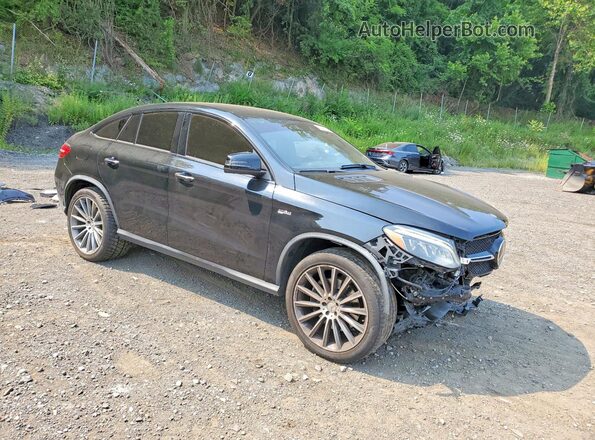 4JGED6EB6JA098420 2018 MERCEDES-BENZ GLE Black Передня права чверть