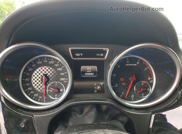 4JGED6EB6KA133765 2019 MERCEDES-BENZ GLE Red Widok zestawu wskaźników