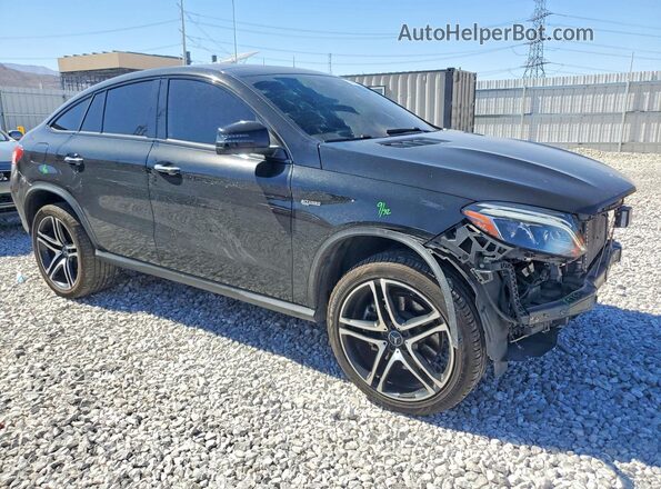 4JGED6EB7JA125043 2018 MERCEDES-BENZ GLE Black Przód prawy