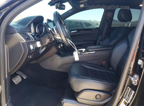 4JGED6EB7JA125043 2018 MERCEDES-BENZ GLE Black Widok wnętrza z przodu