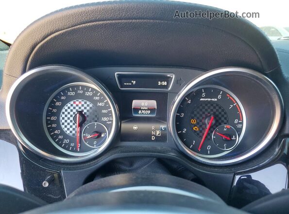 4JGED6EB7JA125043 2018 MERCEDES-BENZ GLE Black Widok zestawu wskaźników