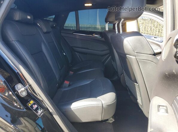 4JGED6EB7JA125043 2018 MERCEDES-BENZ GLE Black Widok tylnych siedzeń