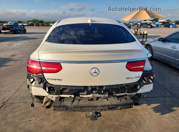 4JGED6EB7KA137209 2019 MERCEDES-BENZ GLE White Rear view