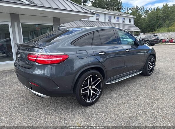 4JGED6EB8GA030015 2016 MERCEDES-BENZ GLE 450 AMG COUPE Gray უკანა მარჯვენა