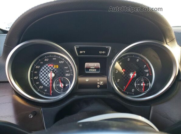 4JGED6EB8GA037739 2016 MERCEDES-BENZ GLE Silver Widok zestawu wskaźników