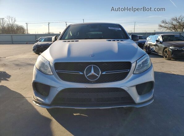 4JGED6EB8GA037739 2016 MERCEDES-BENZ GLE Silver Widok z przodu