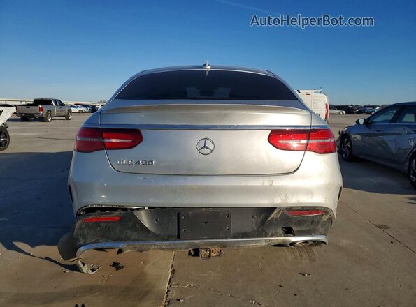 4JGED6EB8GA037739 2016 MERCEDES-BENZ GLE Silver Widok z tyłu