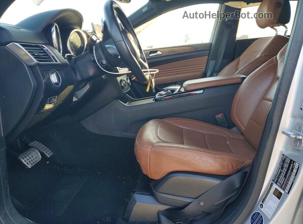 4JGED6EB8GA037739 2016 MERCEDES-BENZ GLE Silver Widok wnętrza z przodu