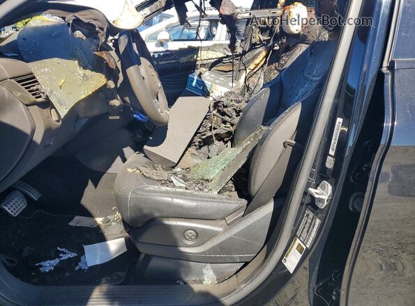 4JGED6EB8JA099987 2018 MERCEDES-BENZ GLE Пожар Вид салона спереди