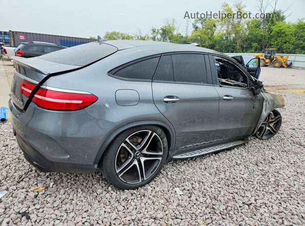 4JGED6EB9KA155307 2019 MERCEDES-BENZ GLE Серый Задняя правая четверть